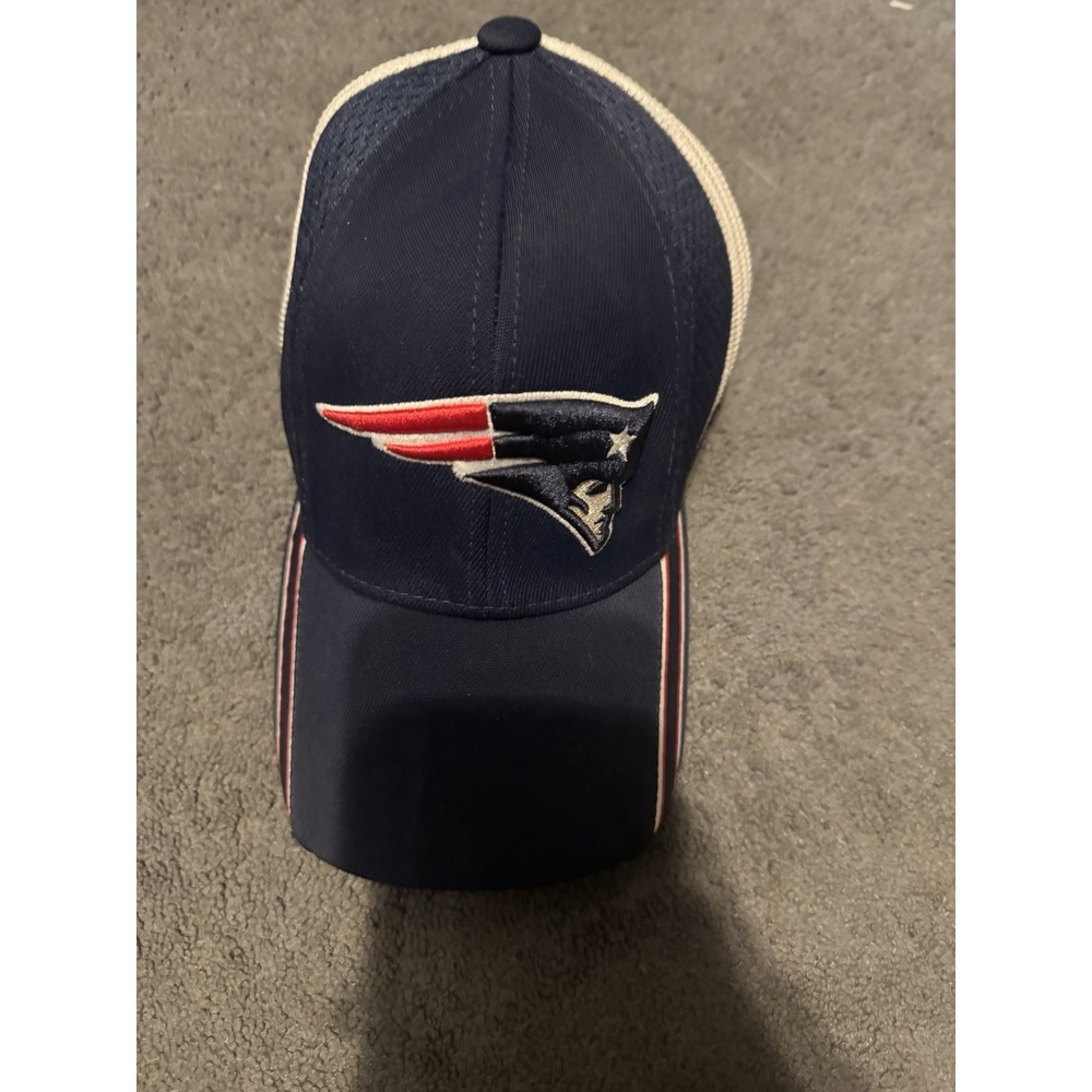 New England Patriots Reebok NFL Equipment Mesh Hat OSFA Y2K Football Cap